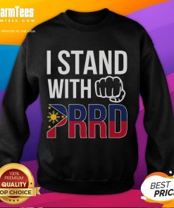 Alt Text: Hot Free Duterte Supporter sweatshirt featuring President Rodrigo Digong Duterte in bold graphics and vibrant colors.