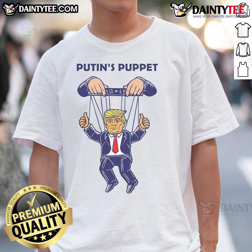 Hot Putins Puppet Trump Is A Russian Asset T Shirt Hot Putin's Puppet Trump is a Russian Asset T-Shirt design featuring bold text and a striking graphic for political satire.