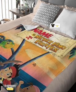 Jake And The Never Land Pirates Blanket Fleece Customized Blanket