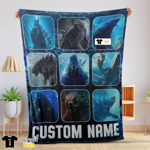 King Of The Monsters Godzilla Blanket Fleece Customized Blanket
