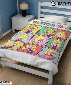 Lizzie Mcguire Cartoon Character Blanket Fleece Customized Blanket