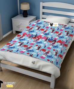 Marvel Superhero Spidey And His Amazing Friends Birthday Cute Blanket Fleece Customized Blanket