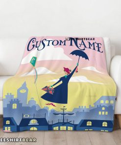 Mary Poppins Returns Holiday Blanket Fleece Customized Blanket
