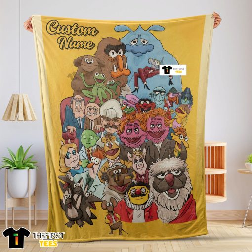 Muppet Show Characters Blanket Fleece Customized Blanket