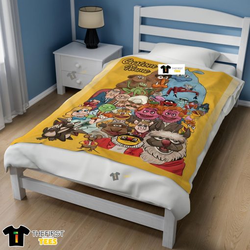 Muppet Show Characters Blanket Fleece Customized Blanket