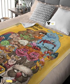 Muppet Show Characters Blanket Fleece Customized Blanket