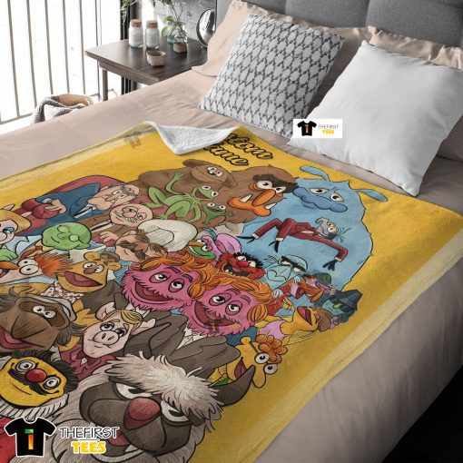 Muppet Show Characters Blanket Fleece Customized Blanket