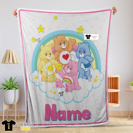 Nelvana The Care Bears Family Fleece Blanket Customize Blanket
