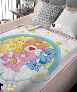 Nelvana The Care Bears Family Fleece Blanket Customize Blanket