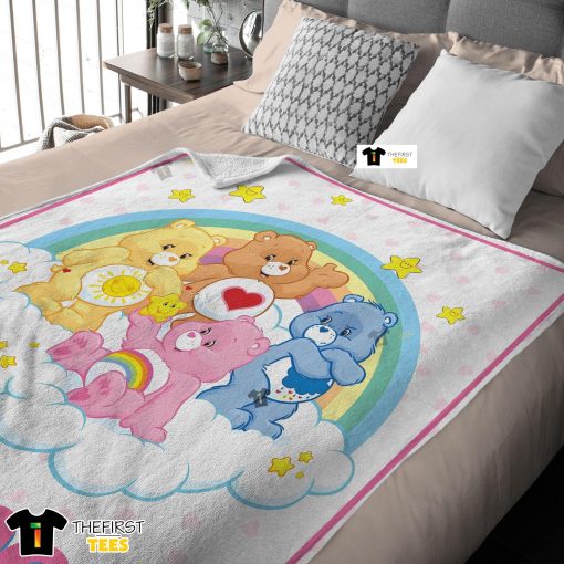 Nelvana The Care Bears Family Fleece Blanket Customize Blanket