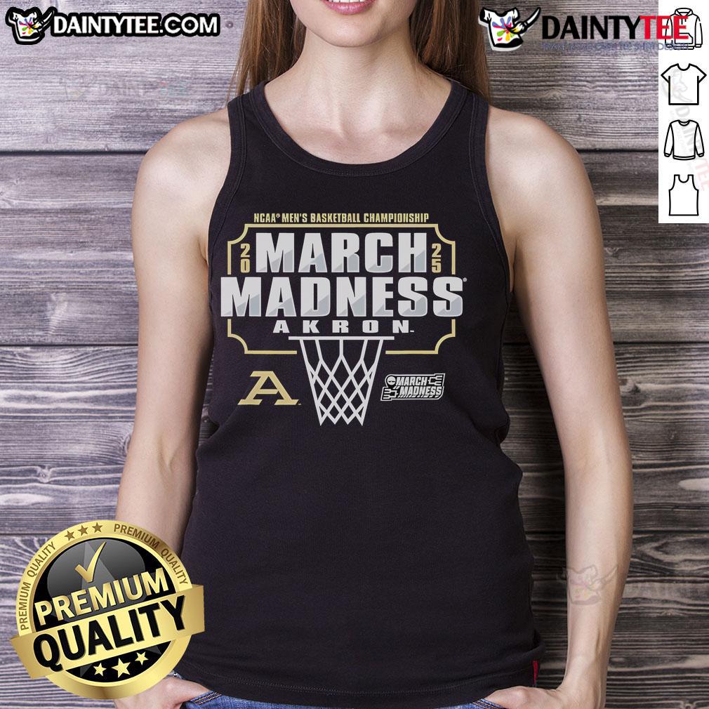 Nice Akron Zips March Madness 2025 Men'S Basketball Championship Tank Top