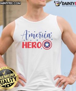 Stylish Nice America Hero Tank Top featuring a bold graphic design, perfect for summer casual wear.