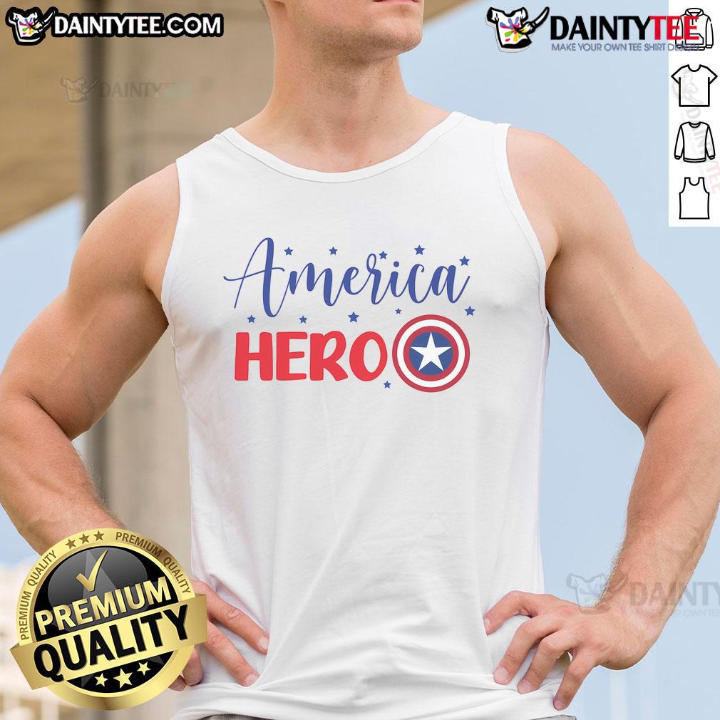 Nice America Hero Tank Top Stylish Nice America Hero Tank Top featuring a bold graphic design, perfect for summer casual wear.