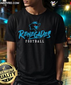 Alt Text: Stylized text T-shirt featuring the Arlington Renegades logo and design, perfect for fans and casual wear.