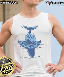 Billie Marten dog-eared whale tank top featuring a stylish design, perfect for casual summer wear.