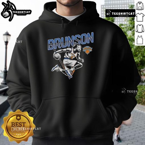 Jalen Brunson hoodie featuring Nice DraftKings X NBPA design, perfect for basketball fans and stylish sportswear enthusiasts.
