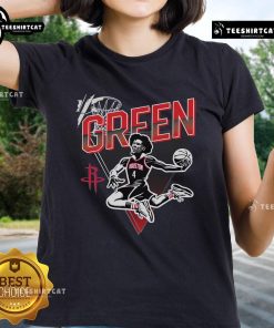 Jalen Green Ladies Tee from Nice DraftKings X NBPA featuring a stylish design perfect for basketball fans.