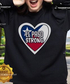 Nice El Paso Texas Strong Sweatshirt featuring bold lettering and a cozy design, perfect for casual wear in Texas.