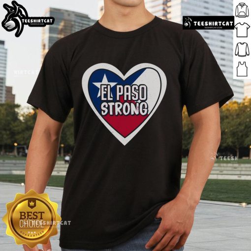 Nice El Paso Texas Strong T-Shirt featuring bold graphics celebrating El Paso pride and resilience.