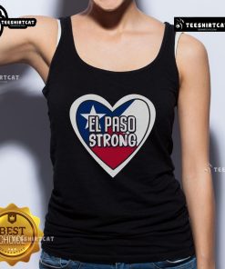 Stylish Nice El Paso Texas Strong tank top featuring a bold design, perfect for showcasing Texas pride in summer fashion.