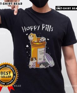 Nice Guinea Pigs Pills Anime T-Shirt featuring cute guinea pig graphics and vibrant colors for anime lovers.