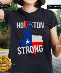 Alt Text: Ladies tee featuring the Texas state flag design, perfect for showing Houston pride in a stylish way.