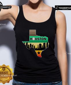 Nice Huston Texas Baseball City logo tank top featuring a stylish design perfect for baseball fans.