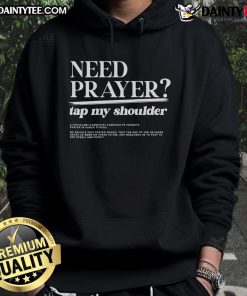 Men and women wearing 'Nice IV His Glory' prayer hoodie, showcasing faith and unity in vibrant colors.