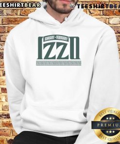 Stylish Nice January February Izzo Hoodie featuring a cozy design, perfect for winter fashion and casual wear.