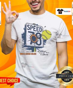 Nice Karlyn Pickens World Record Holder Speed 78 Tennessee Volunteers Softball T-Shirt displayed on a mannequin.