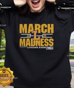Nice Lipscomb Bisons 2025 March Madness D1 Men's Basketball sweatshirt in vibrant colors, perfect for fans and athletes.