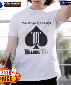Stylish Nice Malisorn X Apasra Millions Max Heart T-Shirt featuring a unique design and vibrant colors.