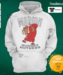 Nice Marion Hungry Mothers 2025 hoodie in vibrant colors, perfect for stylish comfort and casual wear.