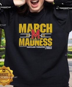 Maryland Terrapins 2025 March Madness D1 men's basketball sweatshirt in vibrant colors, perfect for fans and supporters.