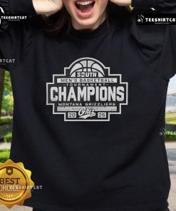 Montana Grizzlies 2025 Big Sky Men's Basketball Conference Tournament Champions sweatshirt design