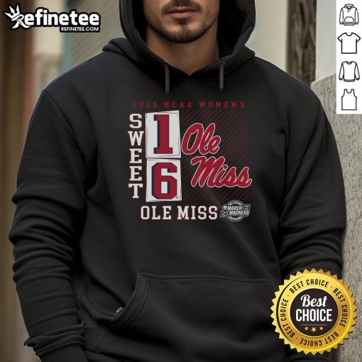 Nice Ole Miss Rebels 2025 NCAA Women's Basketball Tournament hoodie featuring a No Look Pass design for March Madness.