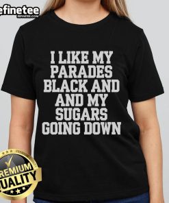 Mardi Gras ladies tee featuring 'My Sugars Going Down' design, perfect for festive parades and celebrations.