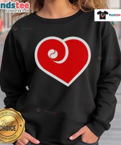 Cozy Nice Phillies Heart sweatshirt featuring the Philadelphia Phillies logo, perfect for fans and chilly game days.