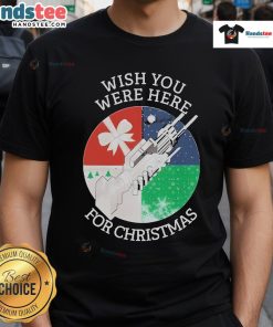 Nice Pink Floyd 'Wish You Were Here' Christmas T-Shirt featuring festive design for the holidays.