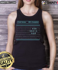 Stylish Nice Severance Scary Numbers tank top featuring bold graphic design for trendy casual wear.