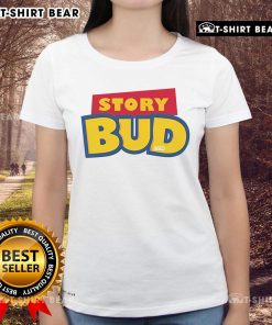Nice Story Bud Ladies Tee featuring a stylish design, perfect for casual wear and showcasing a trendy vibe.