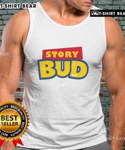 Stylish Nice Story Bud Tank Top featuring a vibrant floral design, perfect for summer outfits and casual wear.