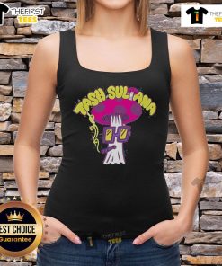 Nice Tash Sultana Sugar Cigarettes tank top featuring vibrant design and comfortable fit for music lovers.