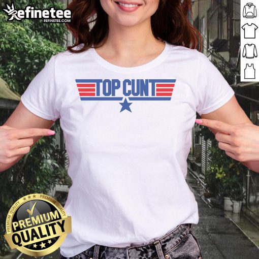 Stylish Nice Top Cunt Ladies Tee in vibrant colors, perfect for casual outfits and expressing bold fashion statements.