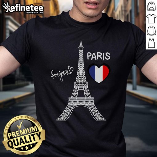 Nice Travel To Paris T-Shirt featuring Eiffel Tower design, perfect for travelers and Paris enthusiasts.