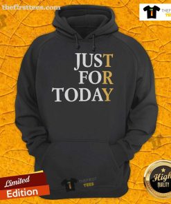 Cozy 'Nice Try Just For Today Hoodie' in soft fabric, perfect for casual wear and motivational style.