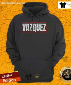 Stylish Nice Vazquez surname hoodie for Mexican Hispanic American Chicano culture, perfect for casual wear.
