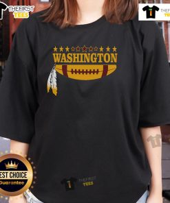 Nice Washington Feather Ladies Tee featuring a stylish feather design, perfect for casual wear and showcasing Washington pride.