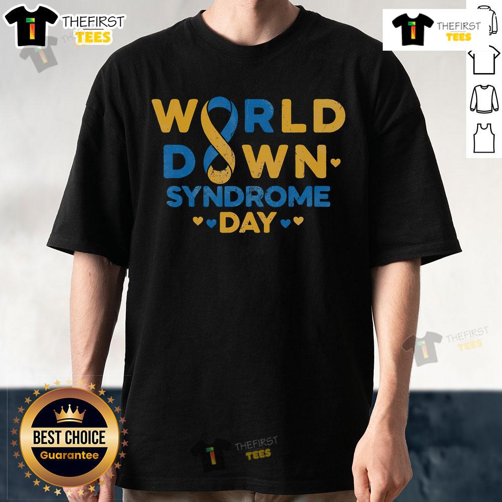 Nice World Down Syndrome Day Awareness Support T Shirt Nice World Down Syndrome Day Awareness Support T-Shirt featuring vibrant graphics promoting inclusivity and acceptance.