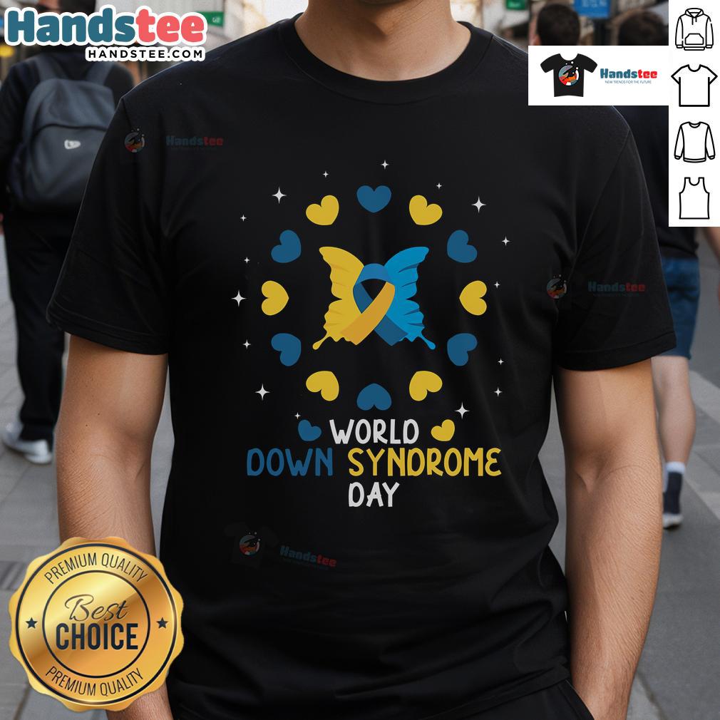 Nice World Down Syndrome Day Awareness T Shirt Nice World Down Syndrome Day Awareness T-Shirt featuring vibrant colors and an inspiring design promoting inclusion and support.